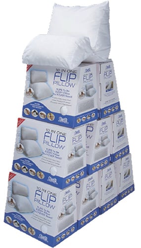 contour flip pillow case
