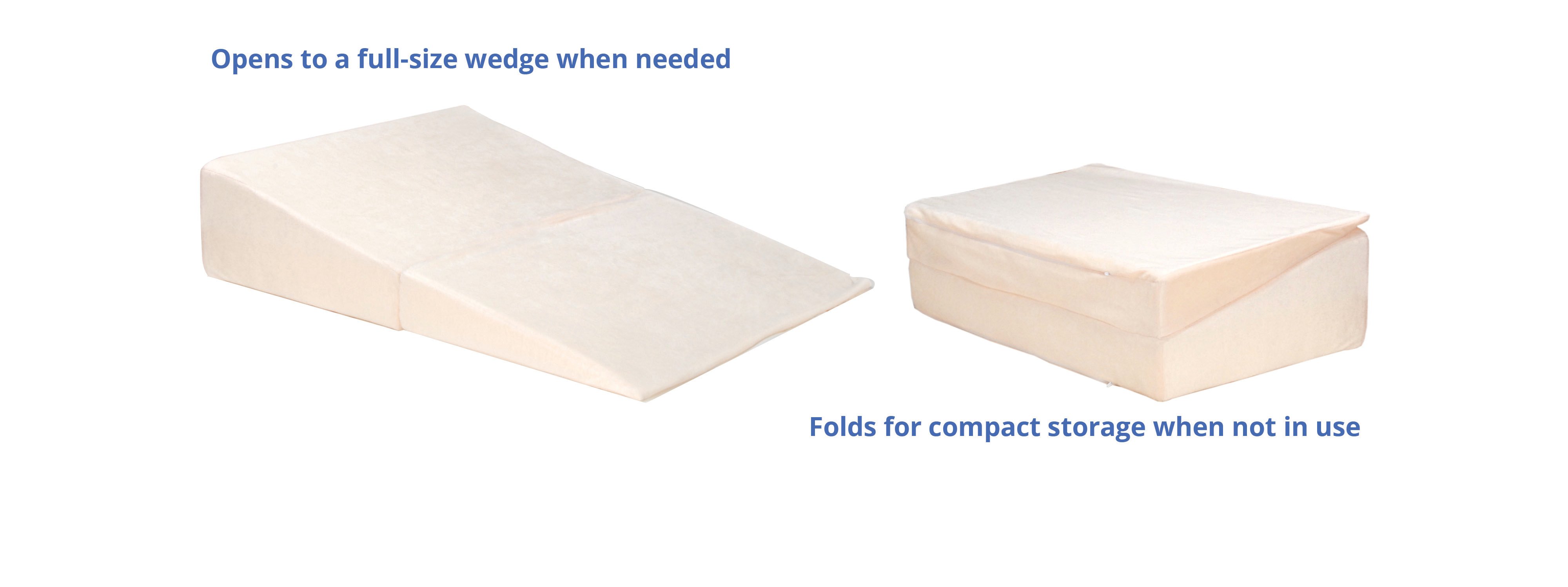 Contour Folding Wedge Cushion