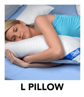 L Pillow for Tech Neck Pain