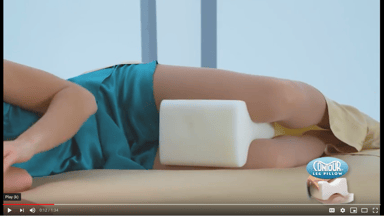 Legacy Leg Pillow Video