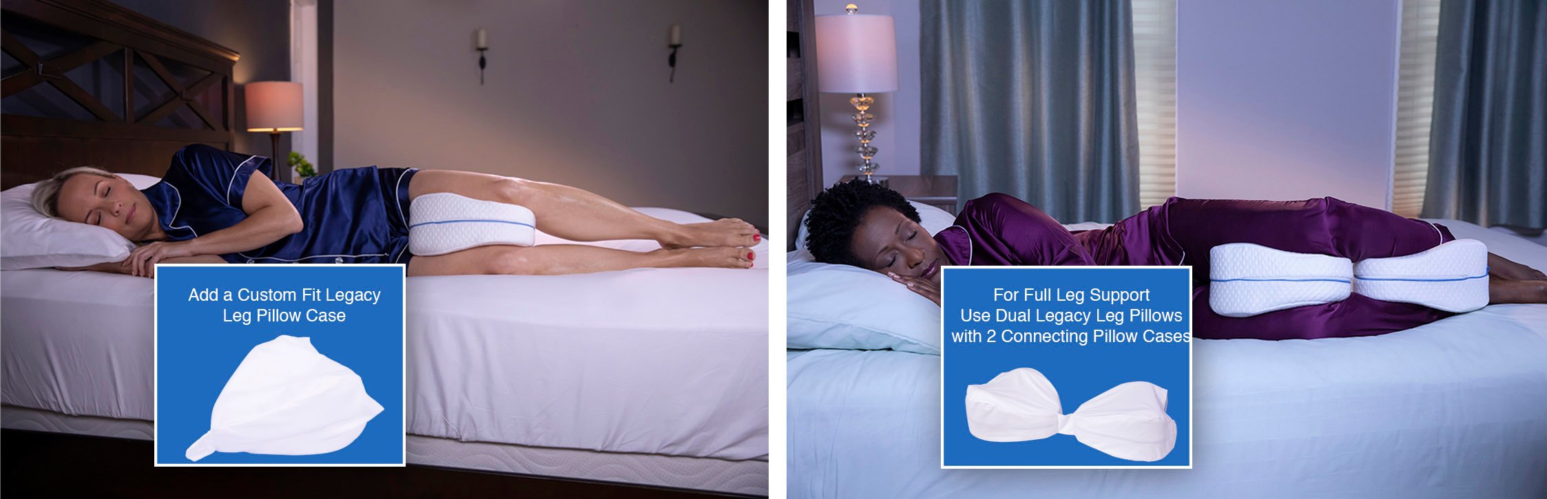 Contour Legacy Leg Pillow for Side Sleepers