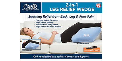 2-in-1 Leg Relief Wedge 2