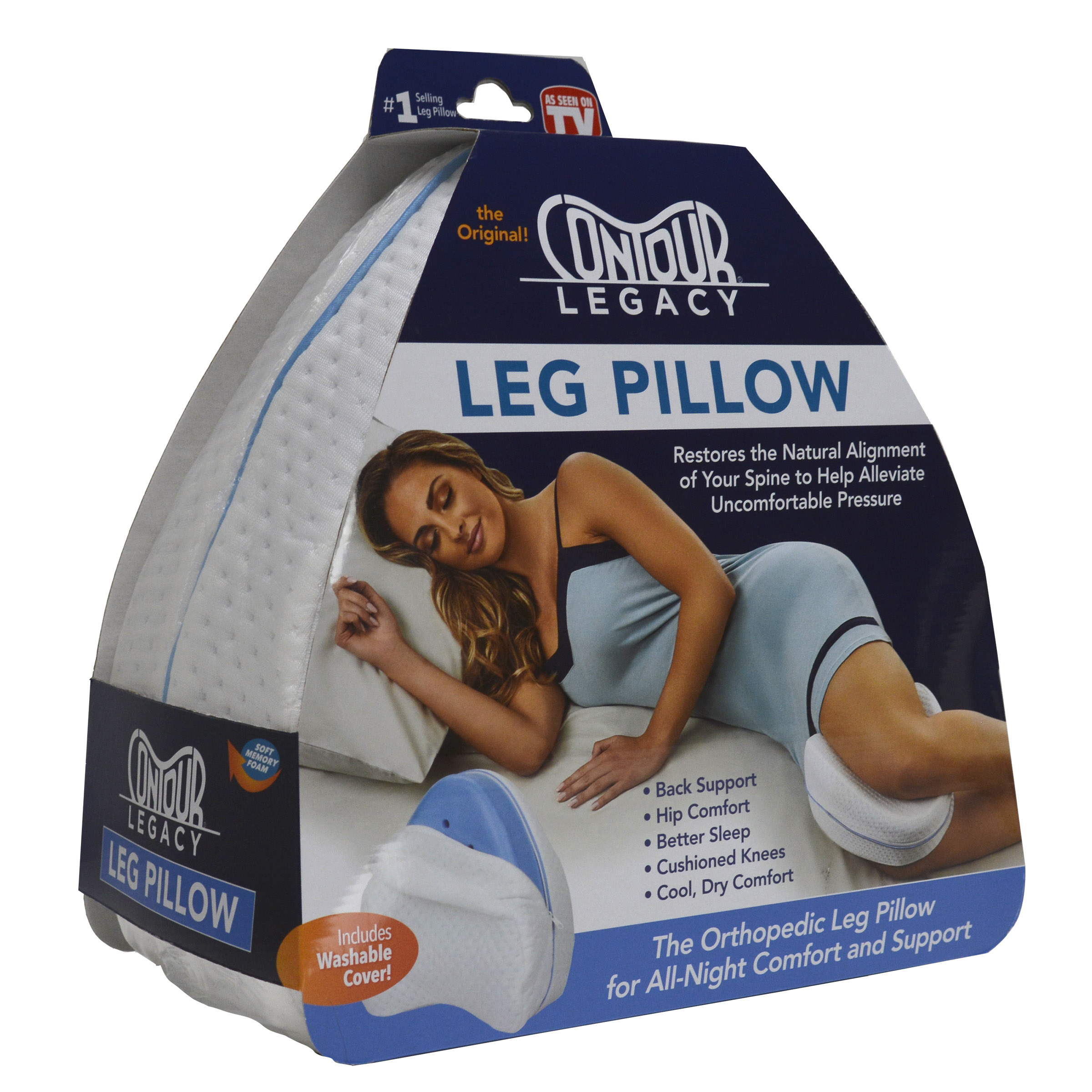 JML Contour Legacy Spinal Posture-Correcting Leg Pillow – Medical Supplies