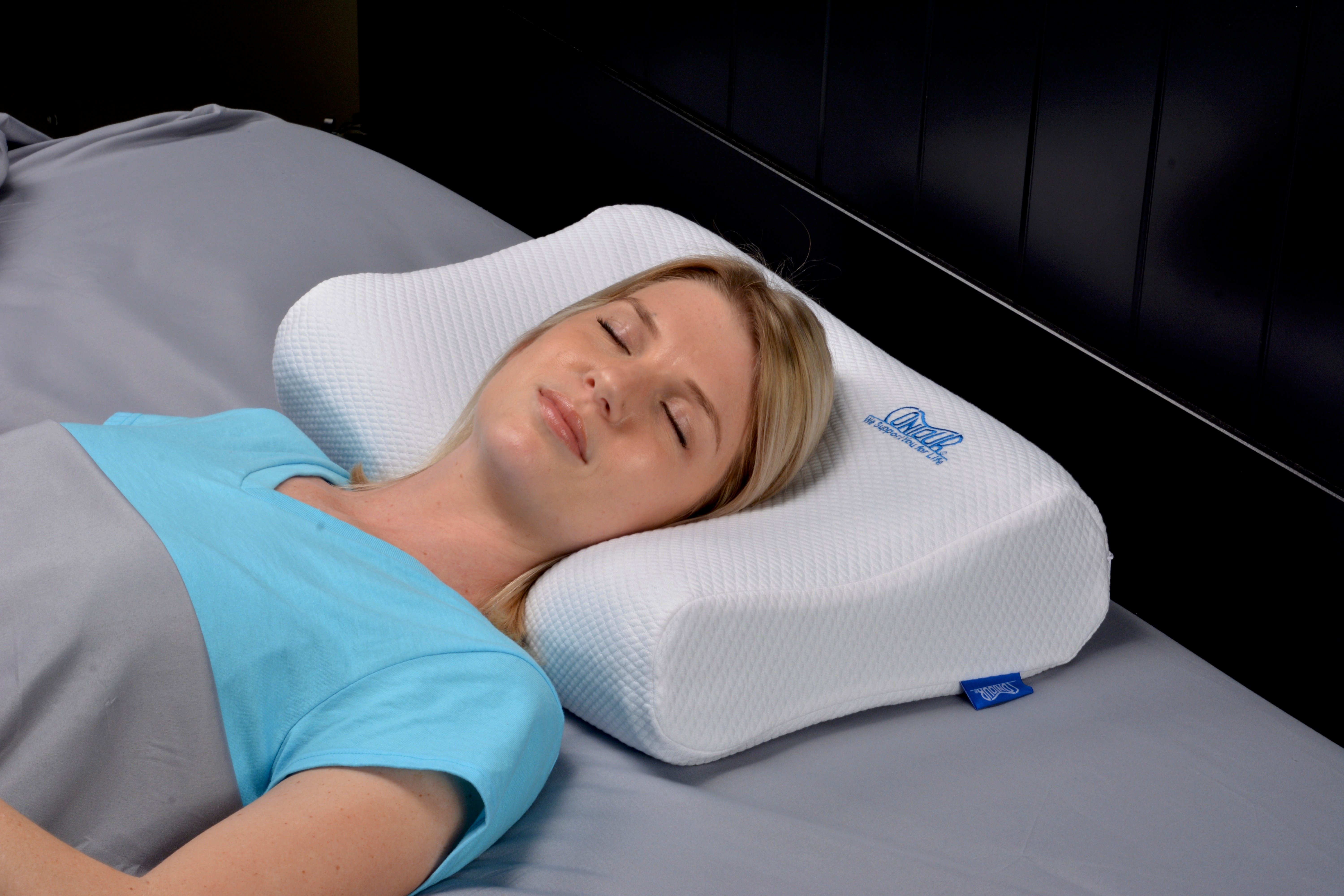 Cervical Contour Memory Foam Pillow: Neck Support Chiropractic