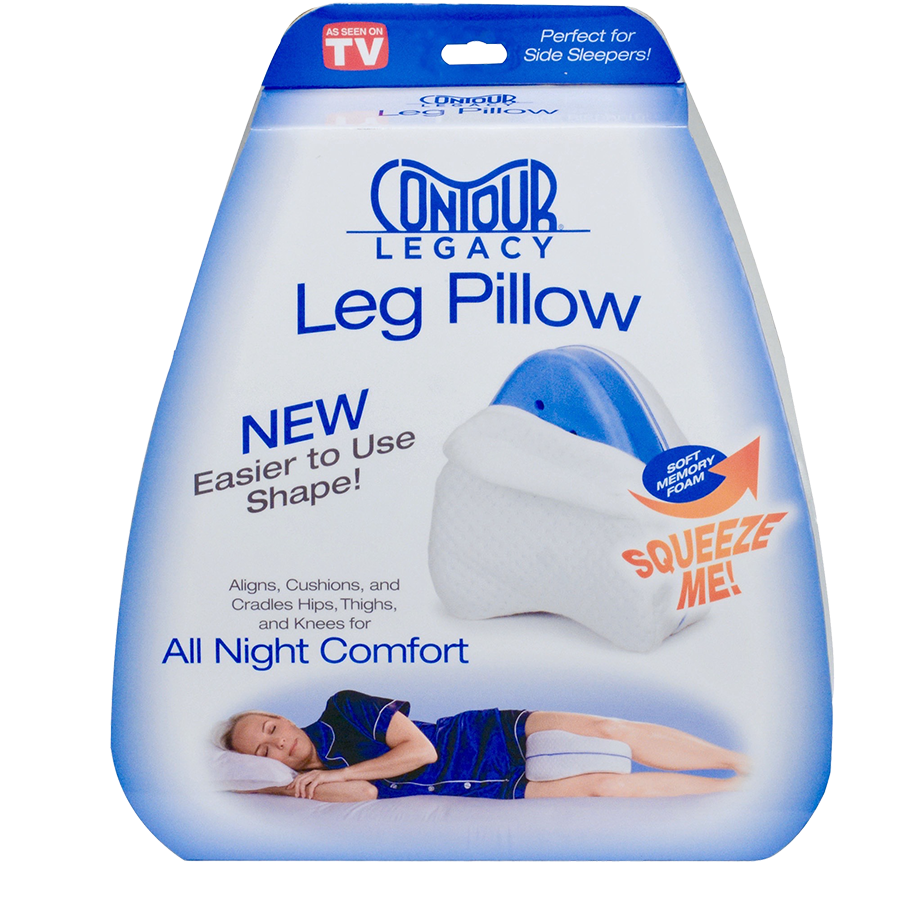 Memory Foam Knee Leg Pillow Bed Cushion Sleep Pressure Relief Support Aid HS 
